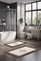 Mijölnir Juego de alfombrillas de baño CT-5071 de 2 piezas Multicolor